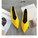 2020 Women's Flat Shoes Pointed Shoes