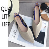 2020 Women's Flat Shoes Pointed Shoes