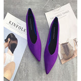 2020 Women's Flat Shoes Pointed Shoes
