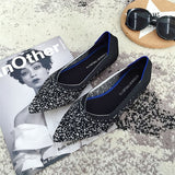 2020 Women's Flat Shoes Pointed Shoes