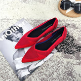 2020 Women's Flat Shoes Pointed Shoes