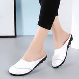 Genuine Leather Shoes Woman